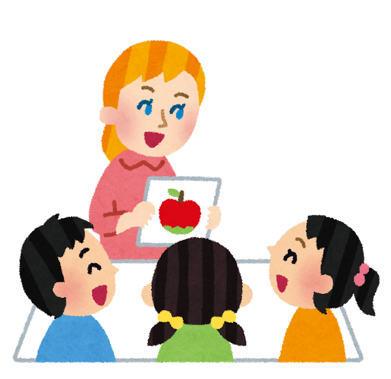 英語指導のイラスト